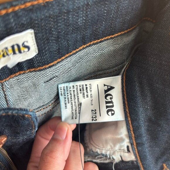 Acne Studios High Rise Jeans, Size 27 - Picture 9 of 9